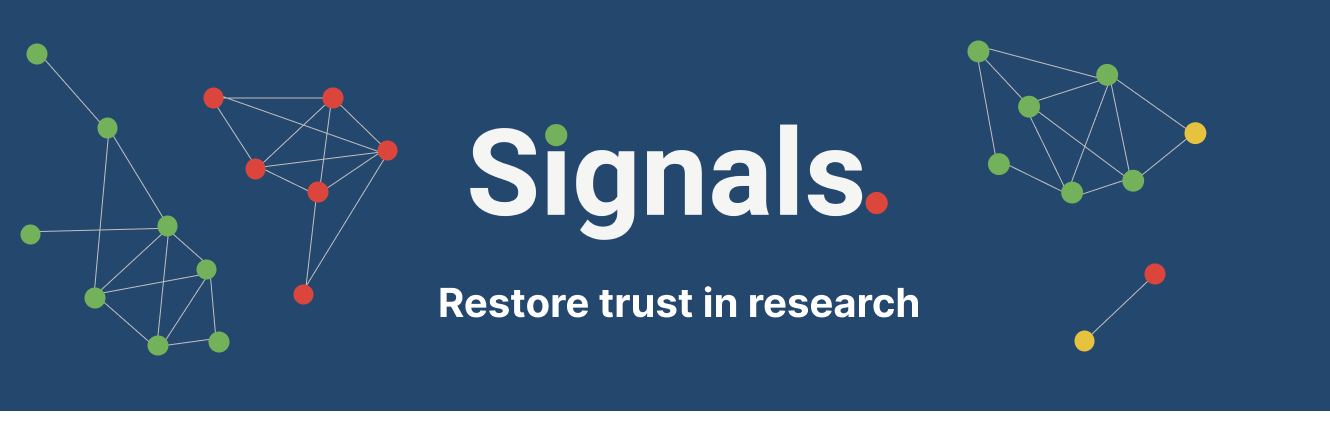 Signals completes funding round to accelerate its mission to restore trust in research